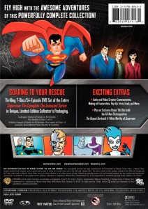 Superman: The Animated Series Back Cover