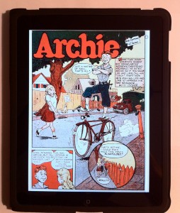 Pep Comics #22 (First Archie) on iPad with Comic Zeal