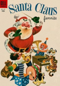 Santa Claus Funnies (Dell Four Color #607, 1954)