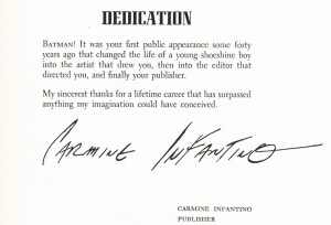 Infantino's Dedication