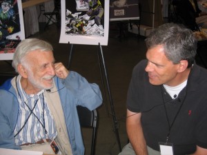 Jerry Robinson and Bill Jourdain at Heroes Con 2007