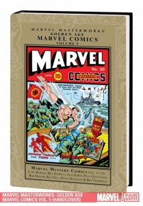 Golden Age Marvel Masterworks Marvel Mystery Comics Volume 5