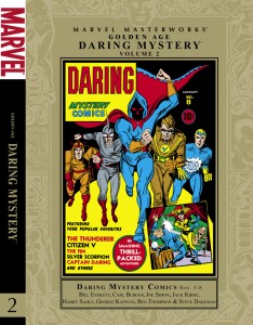 Golden Age Marvel Masterworks Daring Mystery Comics Volume 2