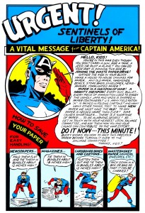 Vital Message from Captain America