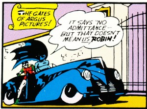 Batman & Robin in the Black Convertible (Detective Comics #40)